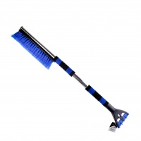 Щетка — скребок для снега, рукоятка из нержавеющей стали,  х-16