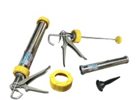 пистолет для герметика 600 мл закрытый, алюминиевый (2496) оптом