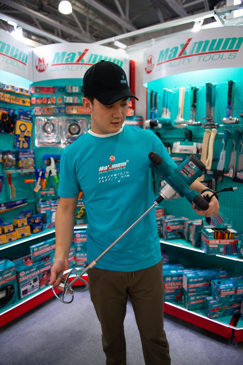 Дрель-миксер 1500V, "MAXIMUM" MX 17467  оптом