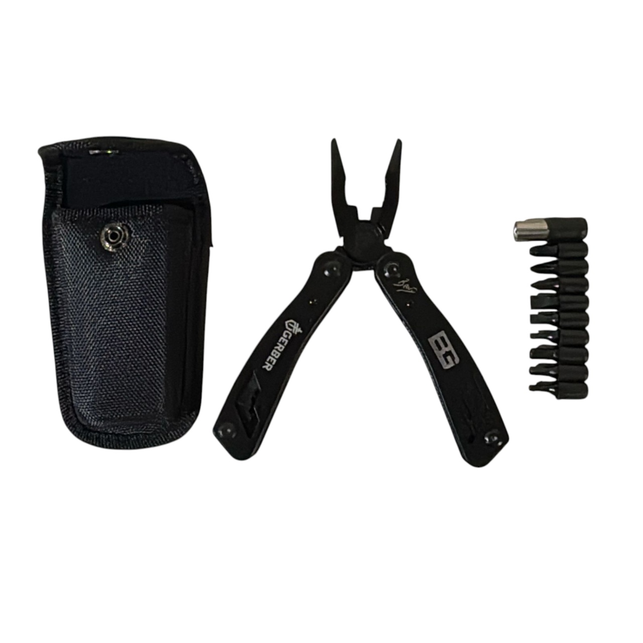 мультитул-пассатижи с набором бит и чехлом оптом