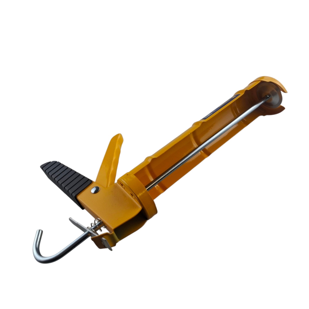 пистолет для герметика 310 мл., стальной, полукорпусный, желтый, "maximum" (максимум) мх 46535 оптом