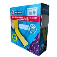 Наждачная бумага в рулоне на поролоновой основе P120 115мм×25м, "Maximum" (Максимум) MX 18839